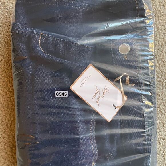 TED BAKER Auustyn High waisted wide leg jeans size 29 - Picture 10 of 13